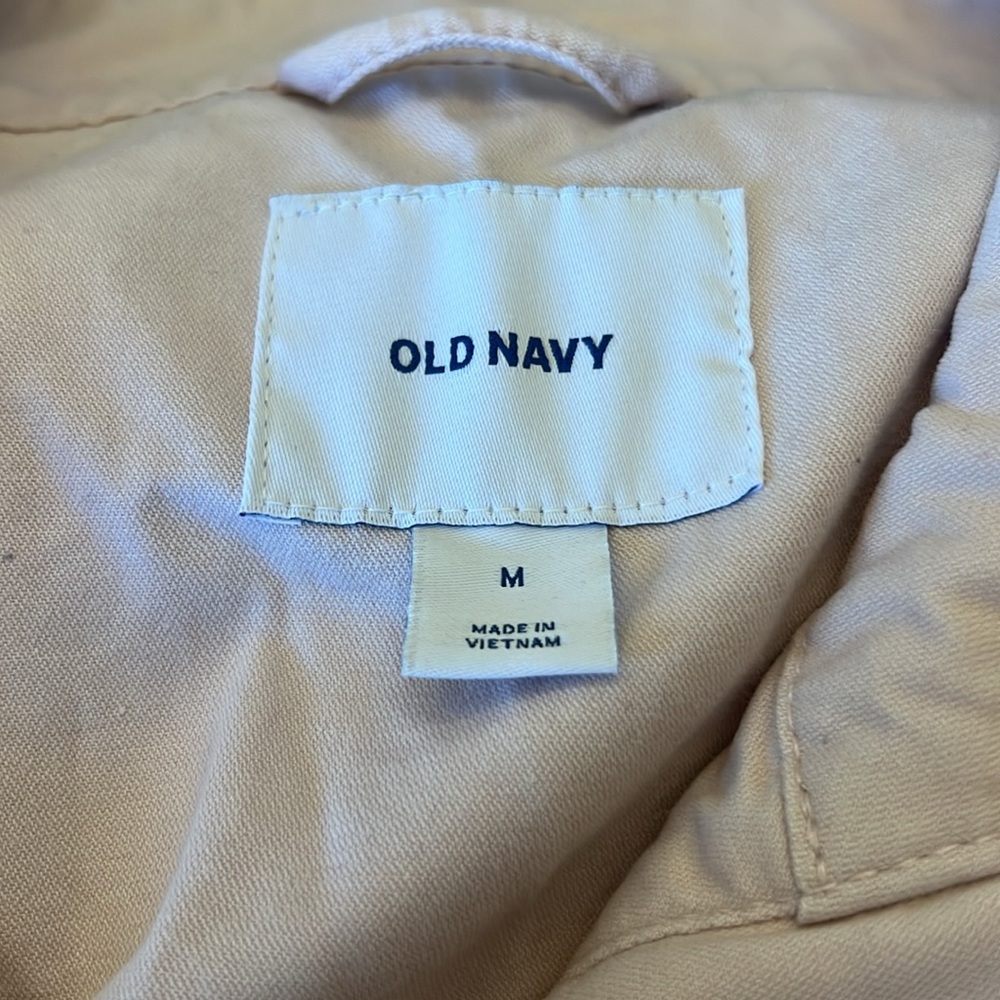Old Navy Cargo Jacket Light Pink - Picture 4 of 5